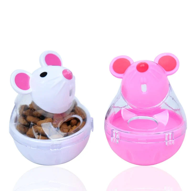 Pet Feeder Cat Toy Mouse Rolling Food - MyPetDollar.com