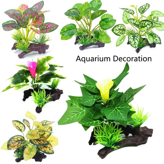 New Artificial Underwater Grass Aquarium - MyPetDollar.com