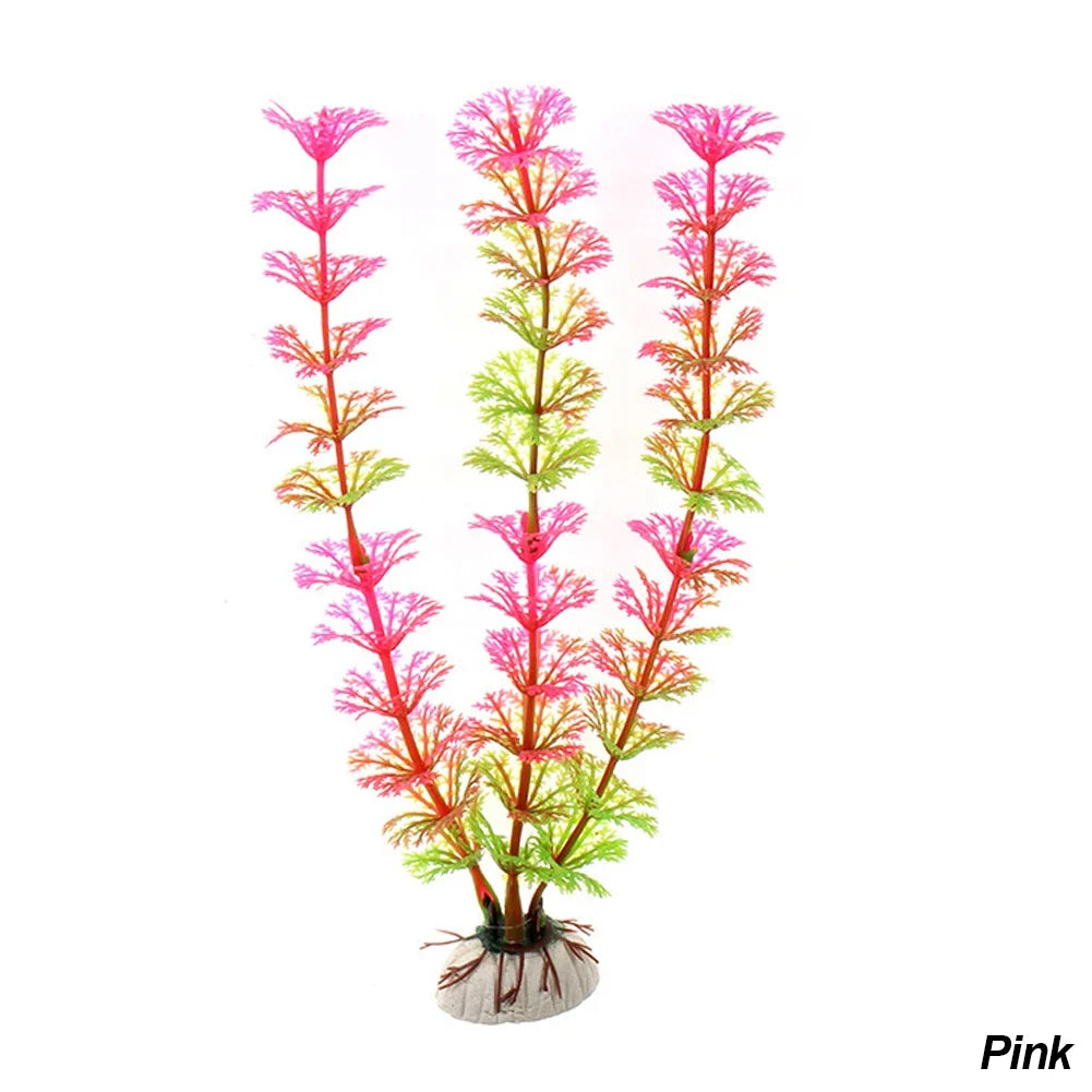 Aquarium Artificial Decor Plants – 11 Colors