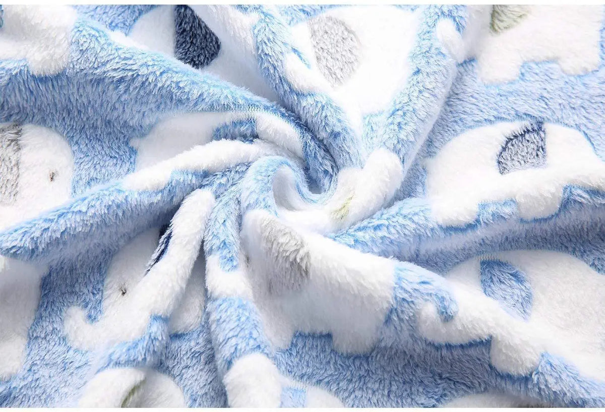Soft Fluffy Pet Blanket High Quality Flannel - MyPetDollar.com