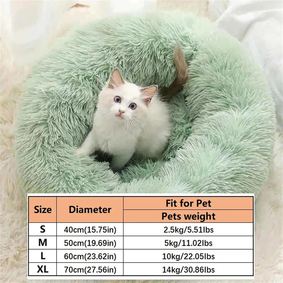 Soft Pet Cat Bed Pad Plush Warm Faux Fur Dog - MyPetDollar.com