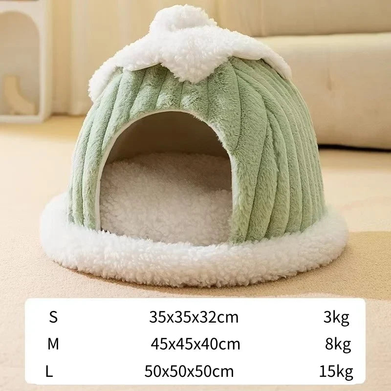 New Winter Pet House Dog Soft Nest Kennel - MyPetDollar.com