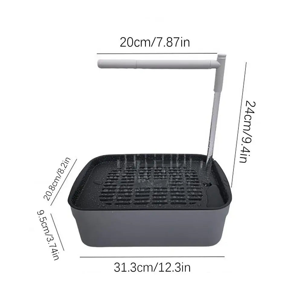 Bird Shower Automatic Bath Parrot Rechargeable Tub