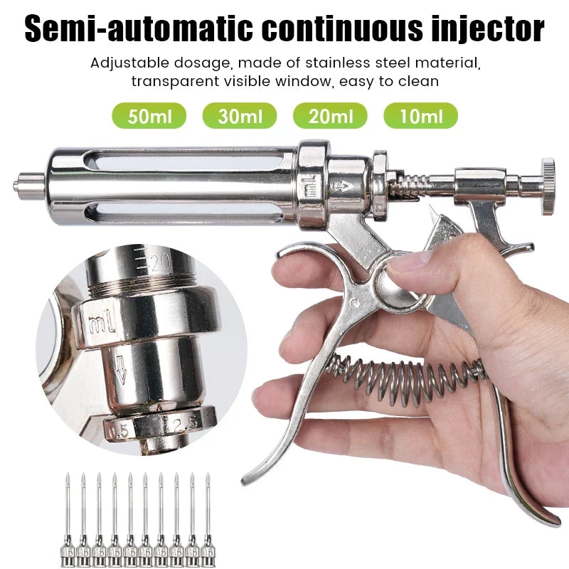 10/20/30/50Ml Automatic Continuous Syringe - MyPetDollar.com