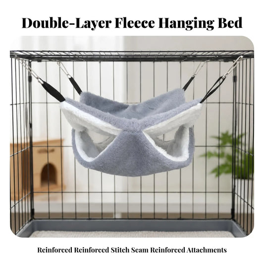 Double-Layer Pet Sling Soft-Lined Hanging - MyPetDollar.com