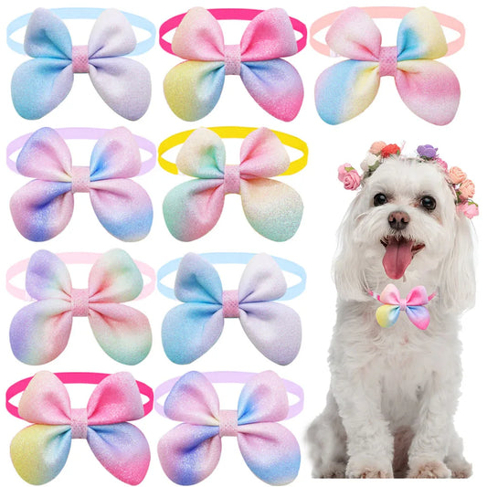 New 100PCS Bulk Dog Bowties Exquisite Cute - MyPetDollar.com