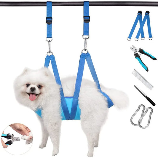 Dog Grooming Hammock Sling Kit Adjustable - MyPetDollar.com