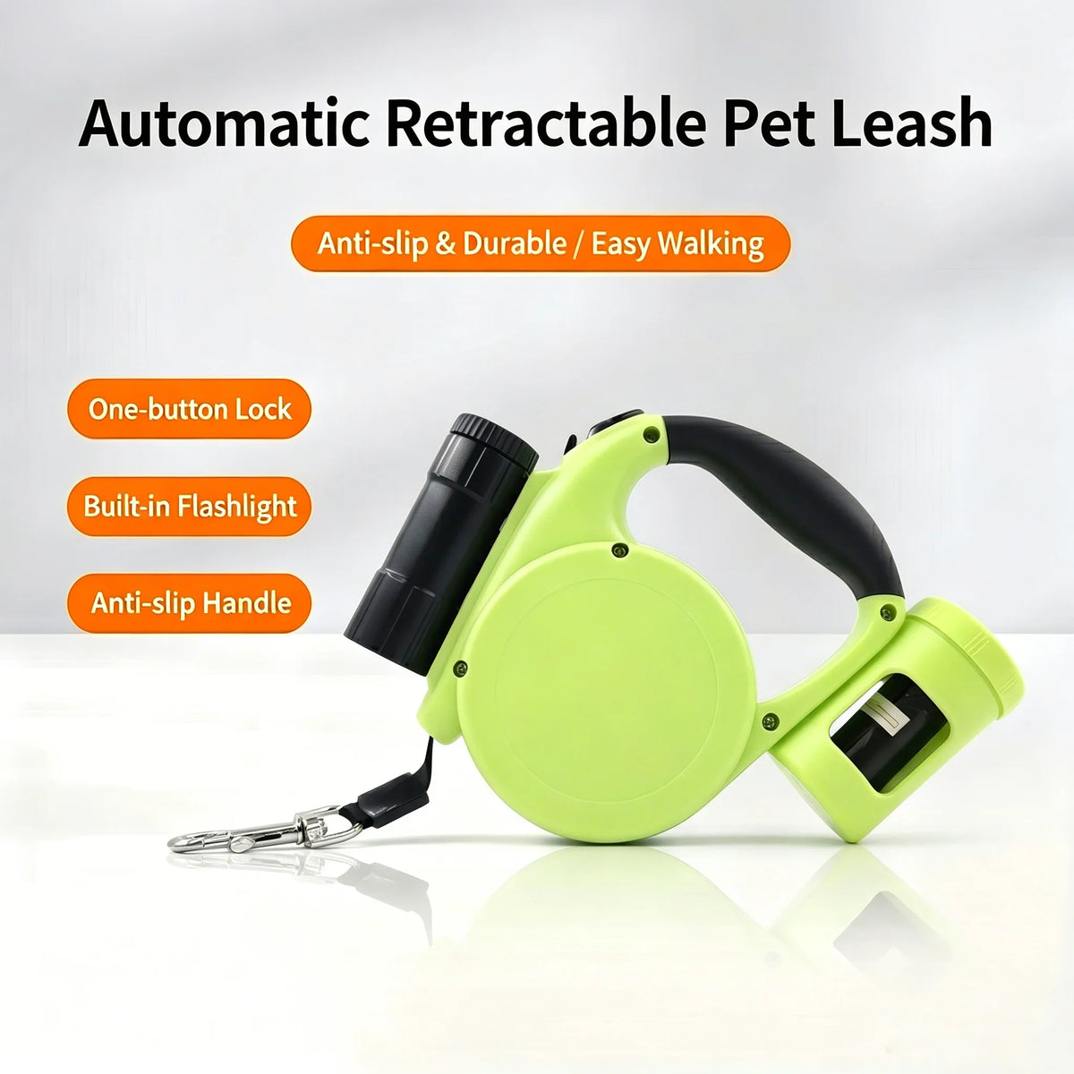 Durable Pet Leash, Nylon Retractable Dog Lead – Dog Leashes & Leads