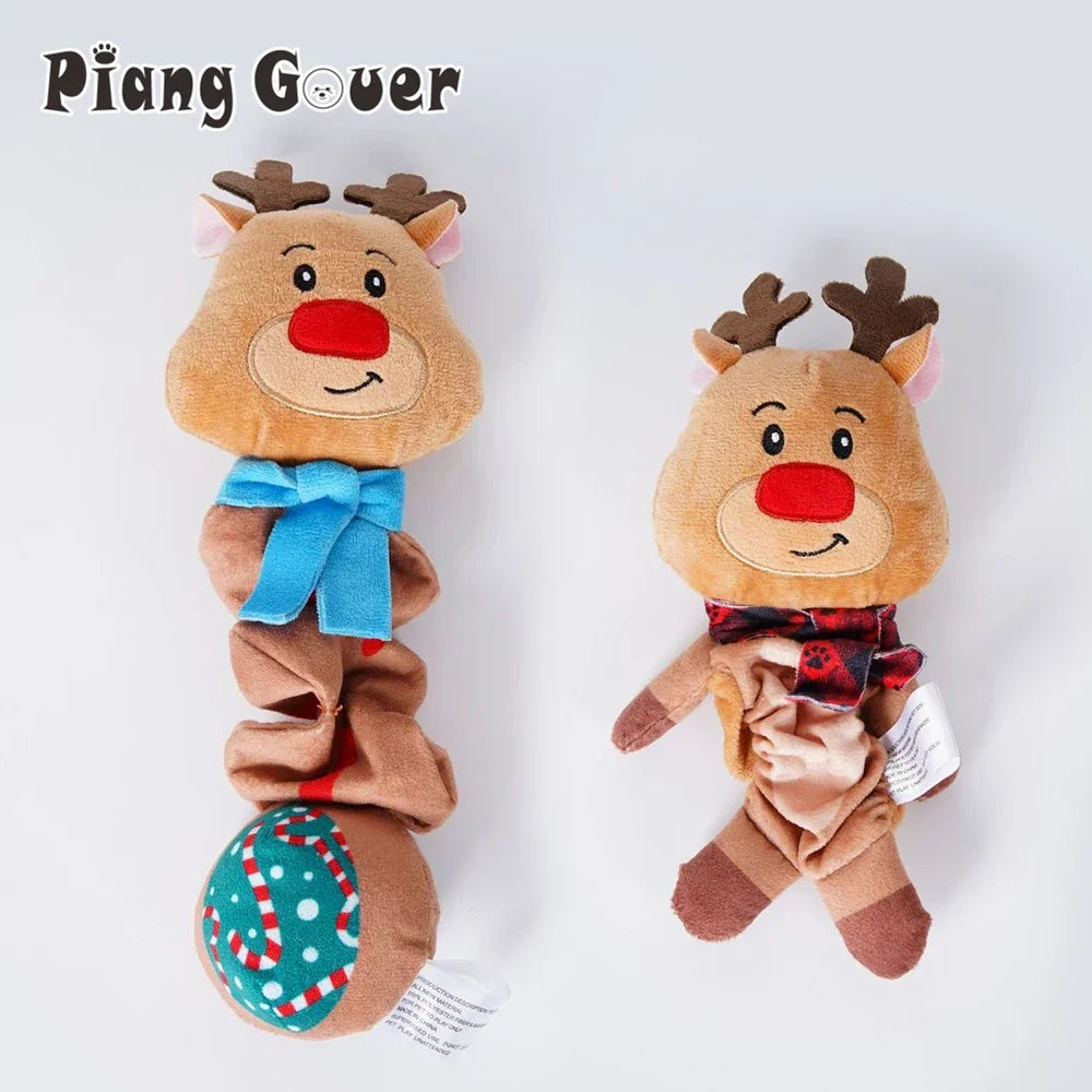 Elf Chew Pet Squeaky Sound Toy Cute Animal - MyPetDollar.com