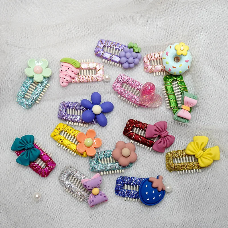 Cute Bowknot Small Dog BB Hair Clips - MyPetDollar.com
