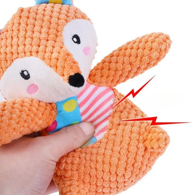Pet Plush Toy Dog Interactive Teeth Cleaning - MyPetDollar.com