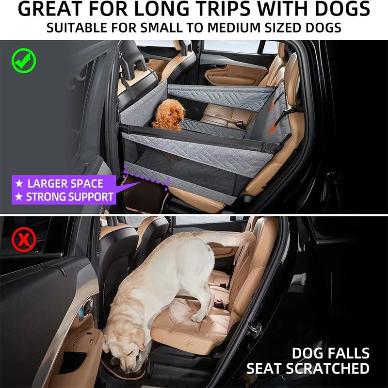 Dog Car Seat for Small To Large Dogs Pet - MyPetDollar.com