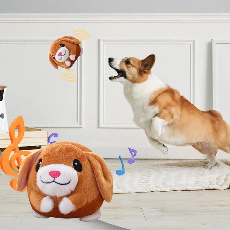 Music Vibration Bouncing Ball Bite Resistant - MyPetDollar.com