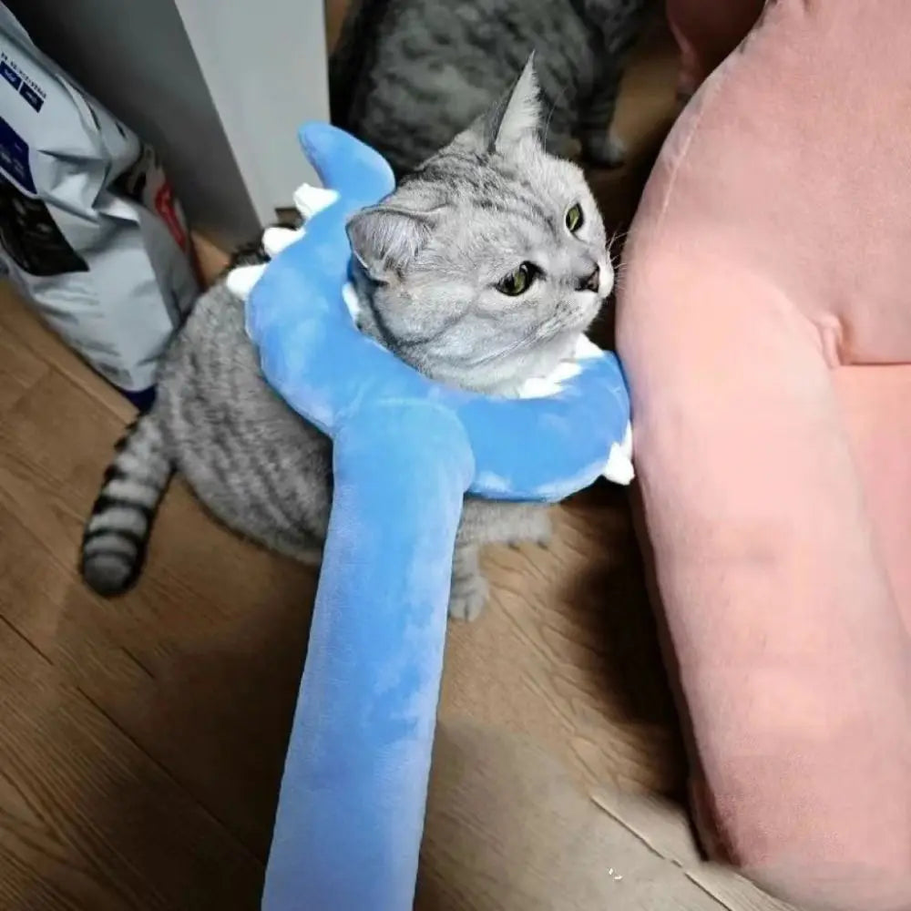 Cute Plush Cat Teaser Fork Shape 70cm Funny - MyPetDollar.com