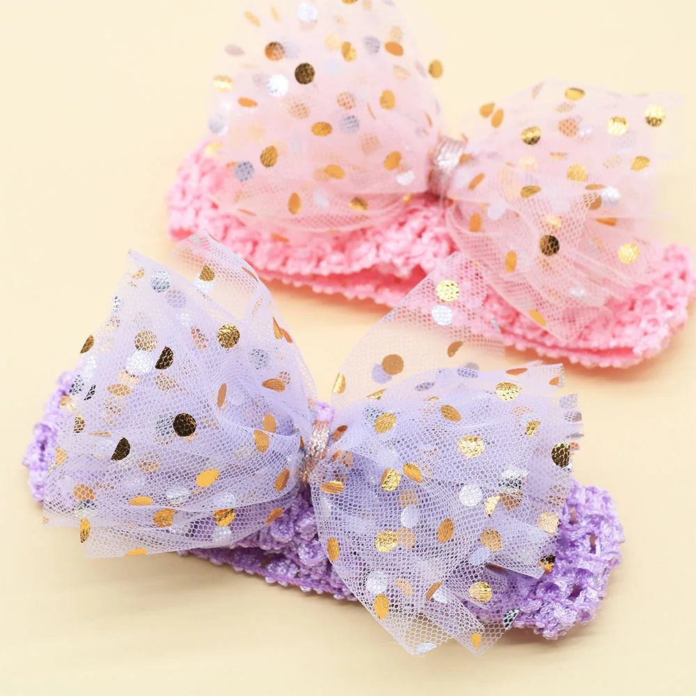 20/50PCS Spring Lace Pet Dog Bowtie Elastic - MyPetDollar.com