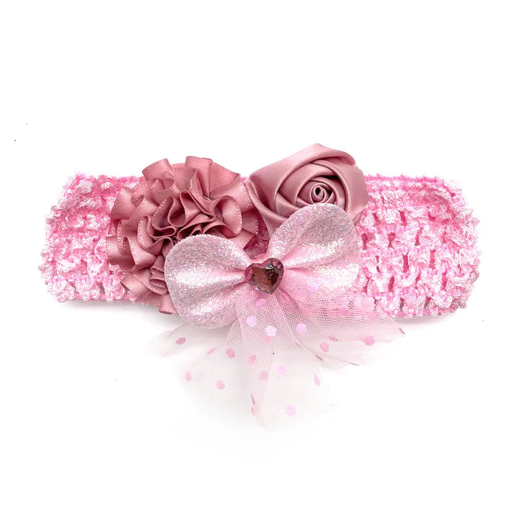 30/50Pcs Pet Dog Flowers Bowtie with Elastic - MyPetDollar.com