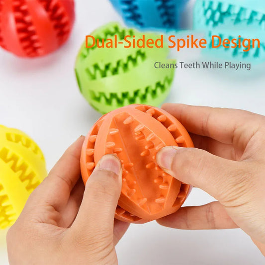 Dog Treat Toy Ball Dog Tooth Cleaning Toy - MyPetDollar.com