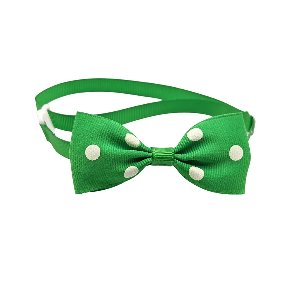 Ribbon Bow Ties for Dogs Adjustable Neck
