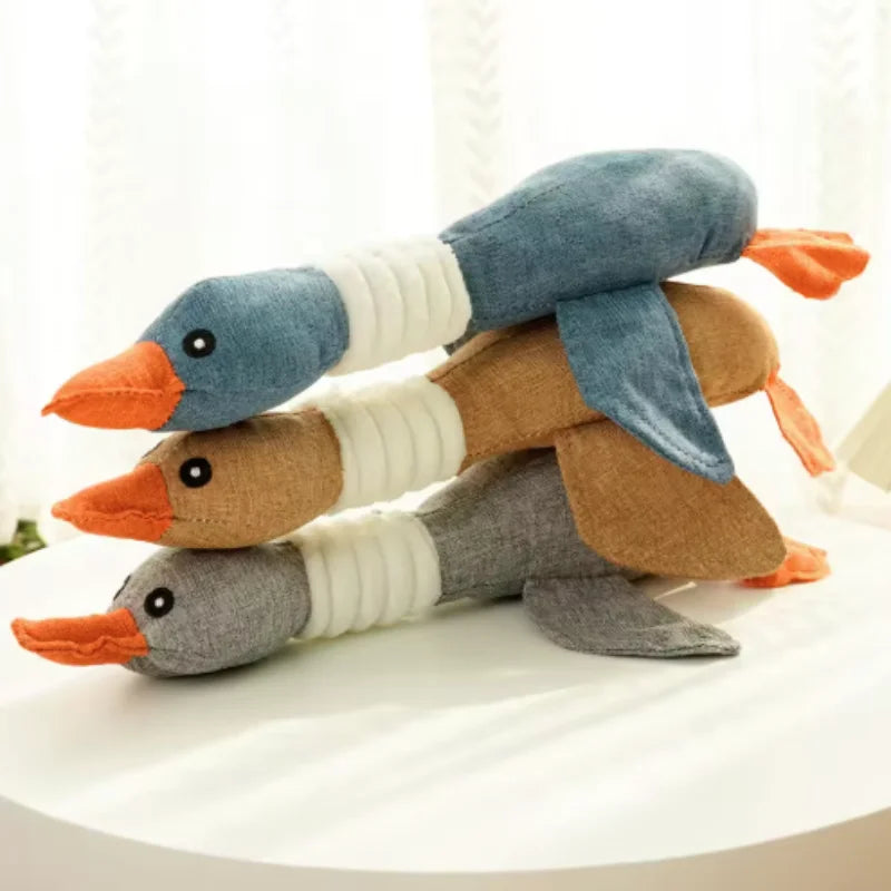 For Dogs Puppy Squeaker Squeaky Plush Bone - MyPetDollar.com