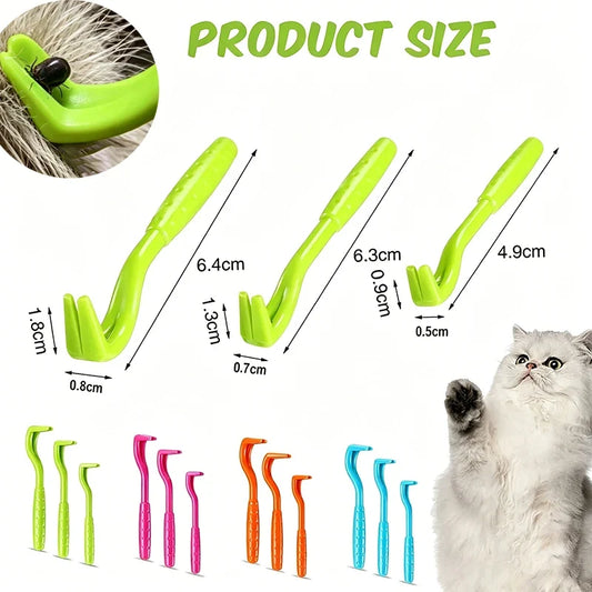 3/6PCS Removal Tweezer Ticks Clamp Flea - MyPetDollar.com