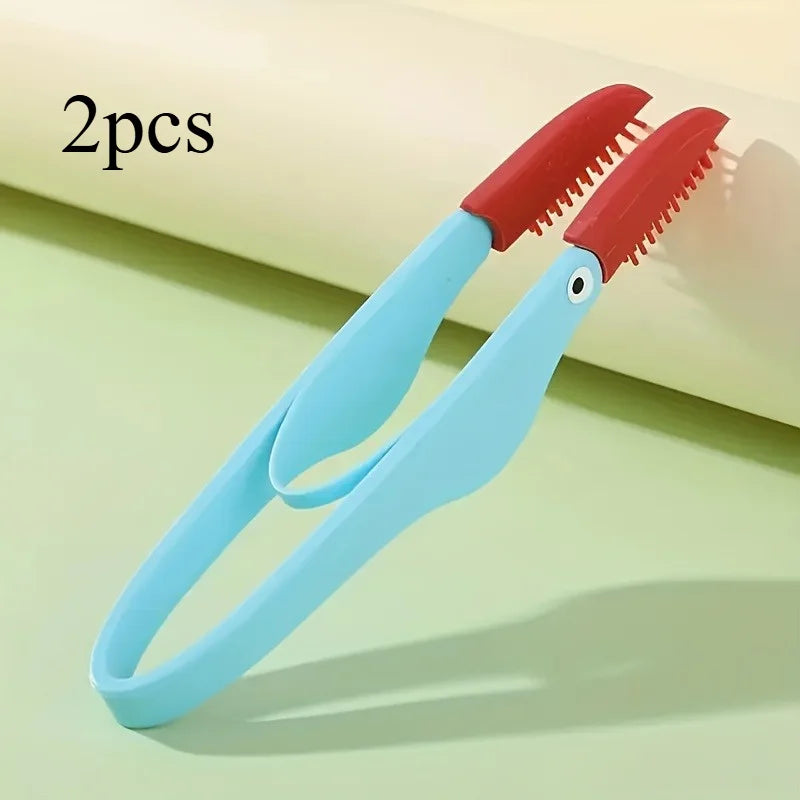 Pet Tear Stain Remover Comb - Gentle Dog Eye Cleaning Grooming Brush – 3 Colors