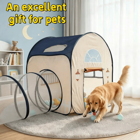 Ins-Style Large-Sized Pet Playground, - MyPetDollar.com