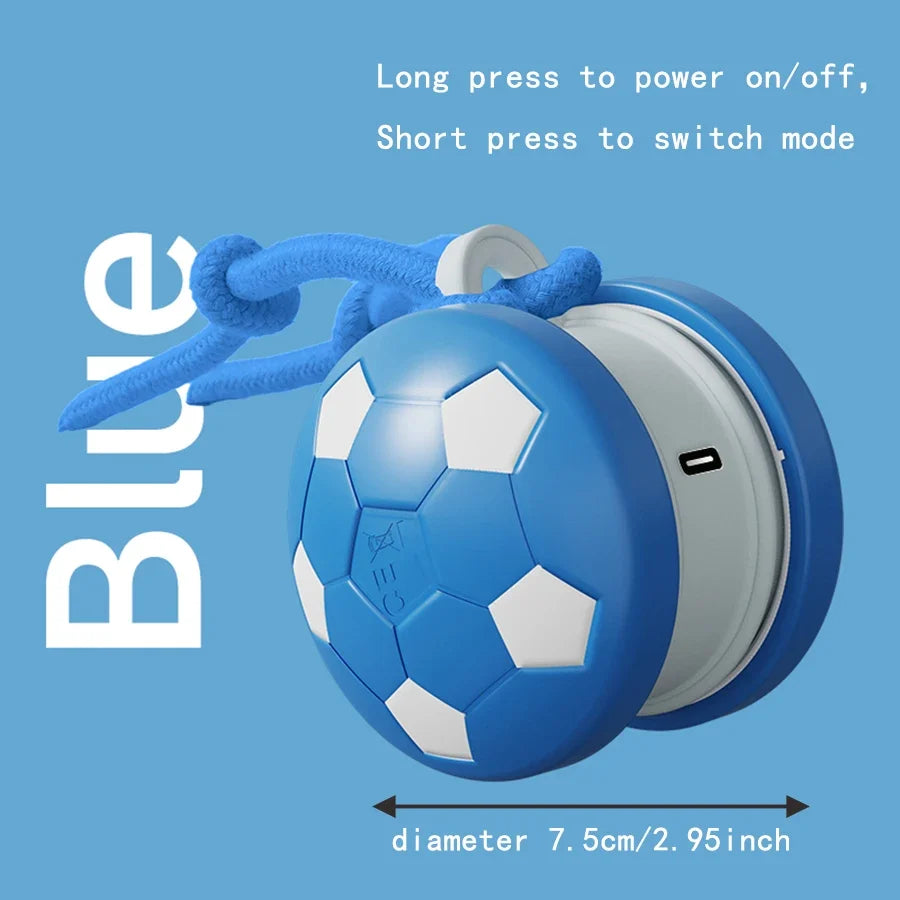Smart Interactive Dogs Toy Balls Pets Dual Wheel Spinning, Rechargeable