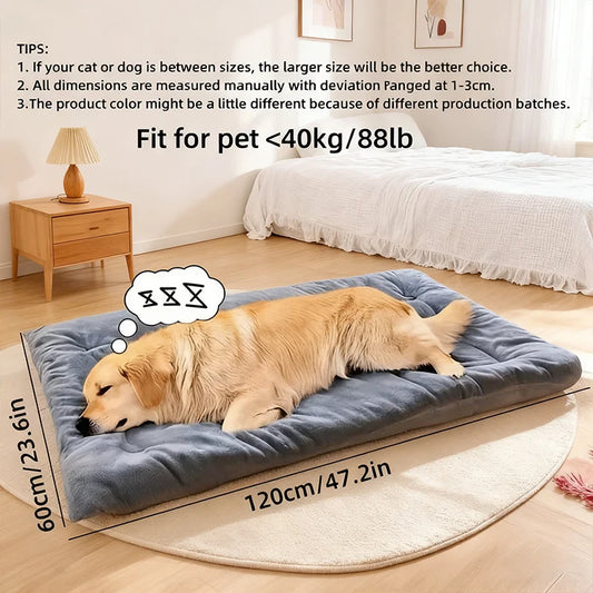 Extra Large Plush Dog Bed 120*60cm, New - MyPetDollar.com