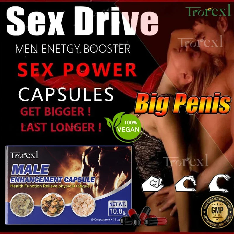 Horny Goat Weed Capsule 36 Tablets 100% Pure - MyPetDollar.com