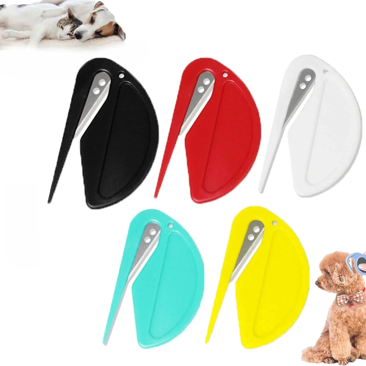 Pet Knot Cutter, Colorful Perfect De Tangling Tool