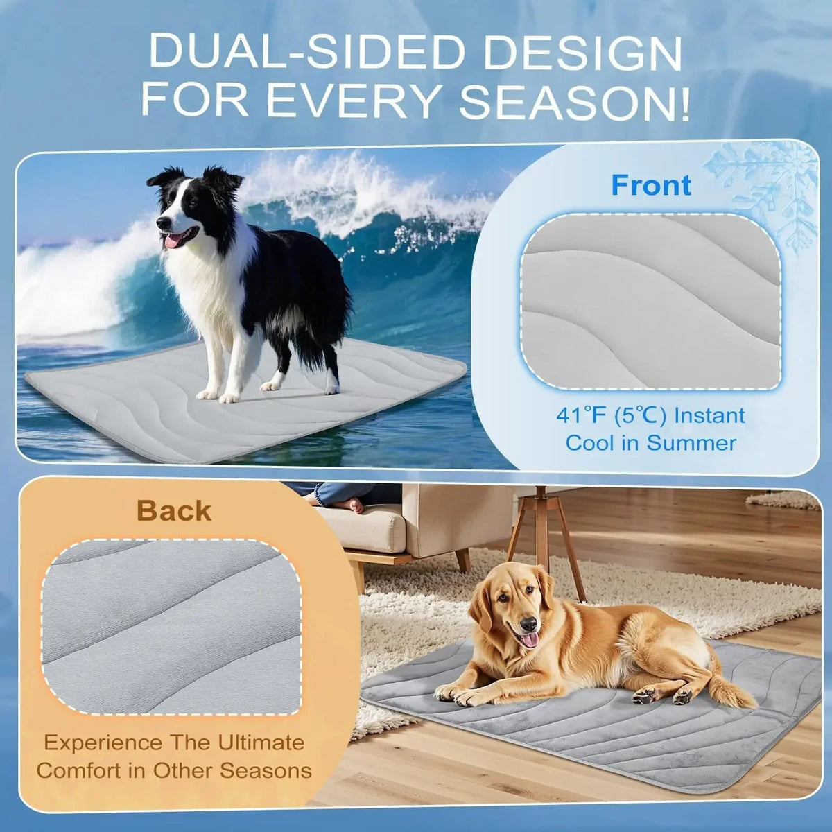 Double-Sided Gentle Wear Resistant Pet Ice - MyPetDollar.com
