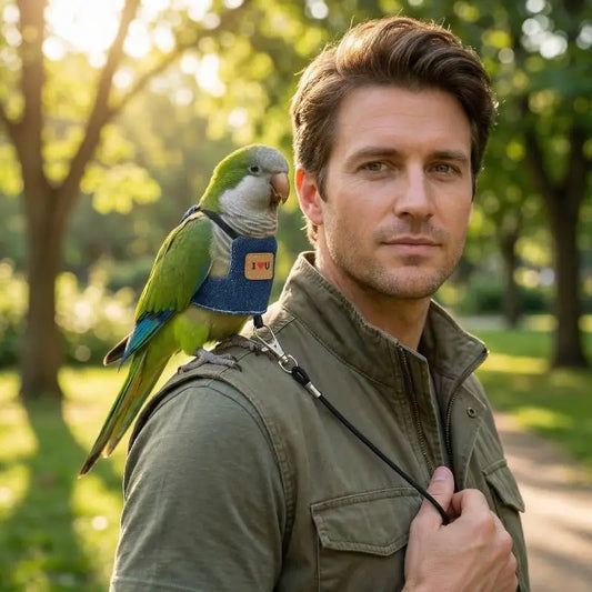 /KQM/Parrot Flying Harness Comfortable - MyPetDollar.com
