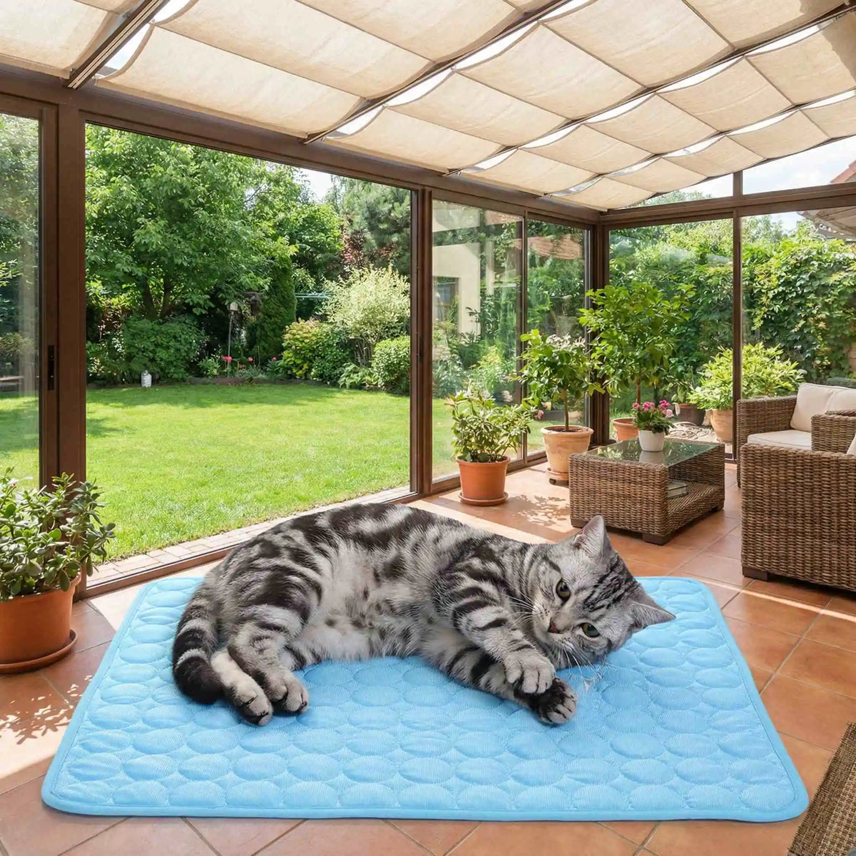 Dog Cooling Ice Bed Mat Pet Summer Bed Cat - MyPetDollar.com