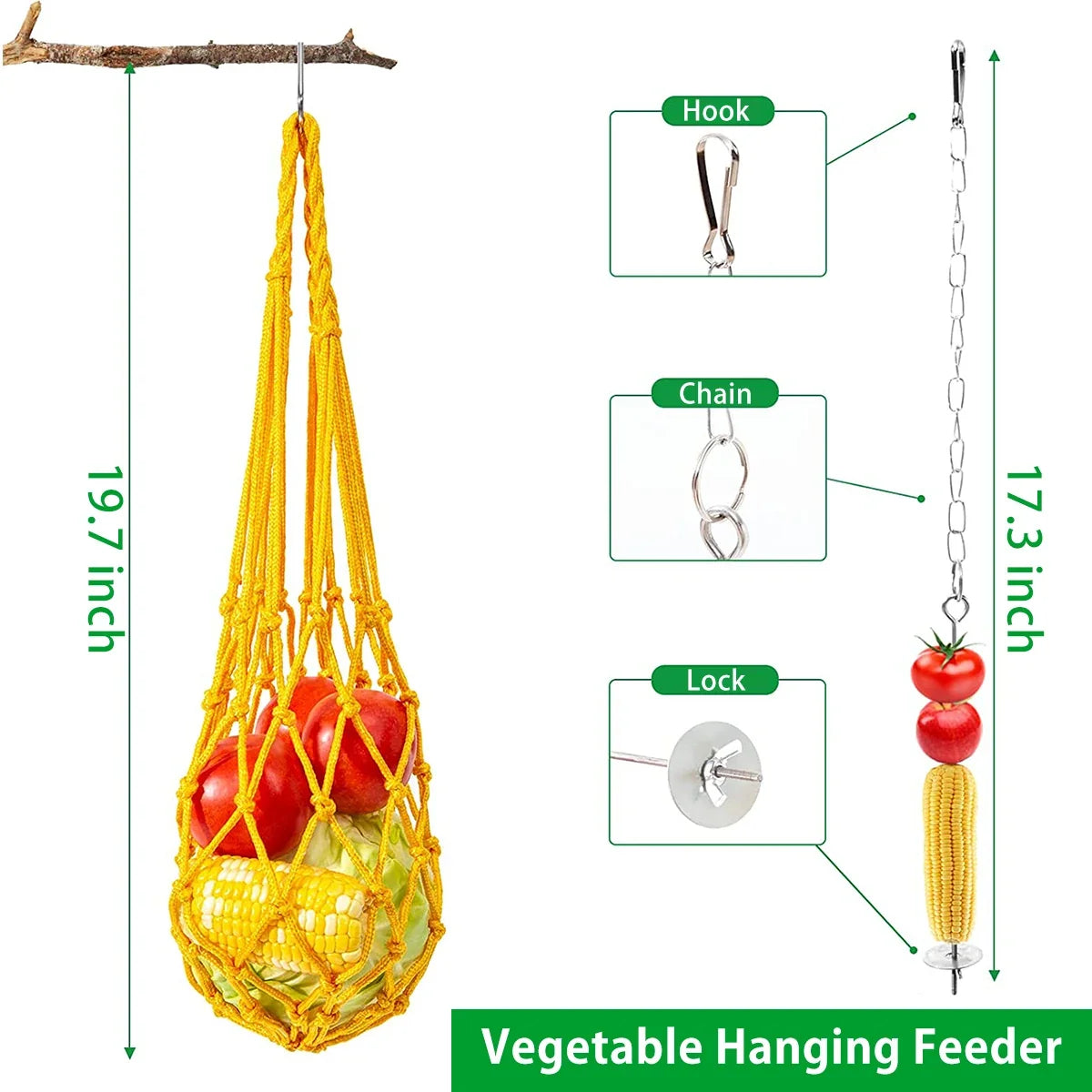 Chewing Foraging Toys Chicken Toys Set - MyPetDollar.com