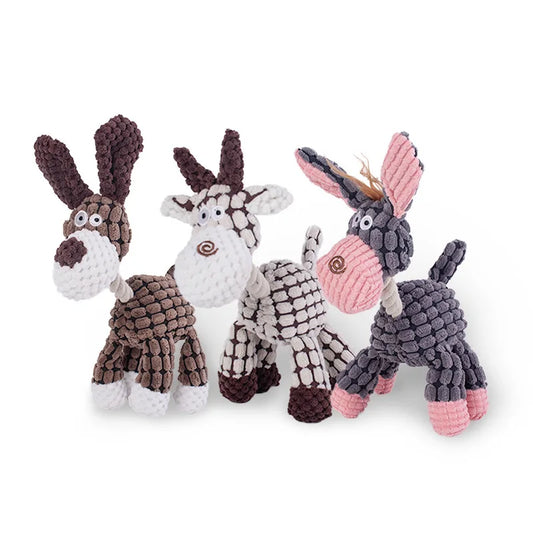 New Arrival Plush Dog Toy Animals Shape Bite - MyPetDollar.com