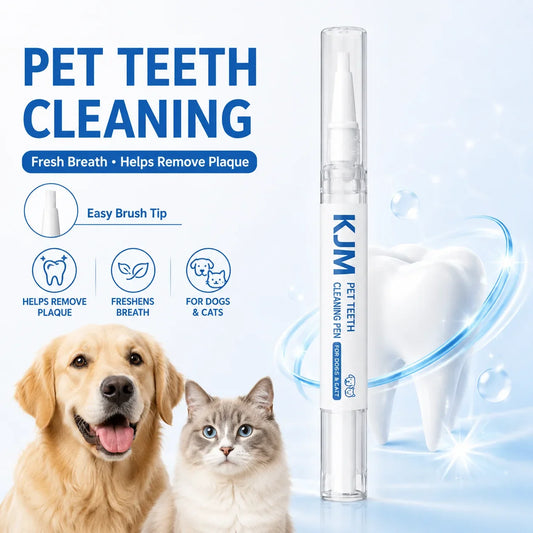 KJM 1PC No Rinse Pet Dental Cleaner Pen Dog - MyPetDollar.com