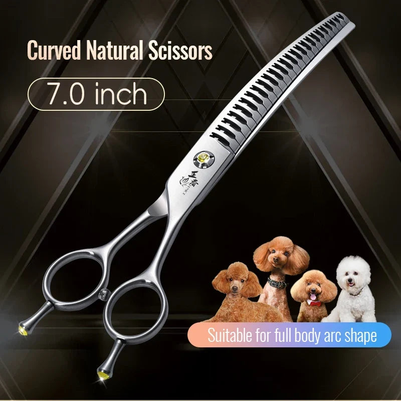 Fenice 7 7.5 Inch Vg10 Steel 3D Gradient Traceless Dog – 7 Colors