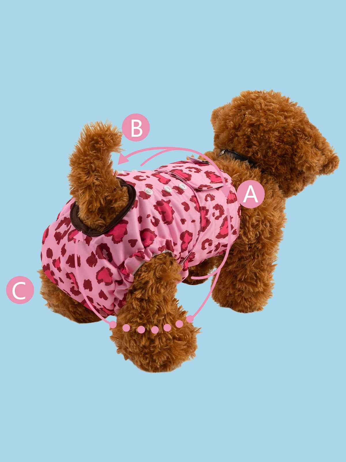 U Pick CuteBone Dog Diapers Female Washable - MyPetDollar.com