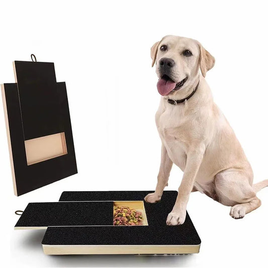 Pull‑Out Wooden Dog Nail Scratching Board - MyPetDollar.com