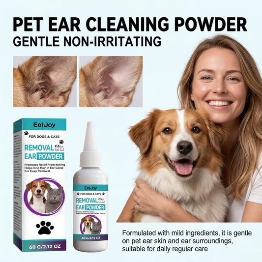 Pet Ear Cleaning Powder for Dogs and Cats - MyPetDollar.com