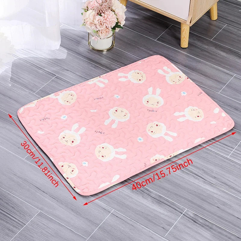 Washable Pet Pee Pad Diaper Mat – 8 Colors