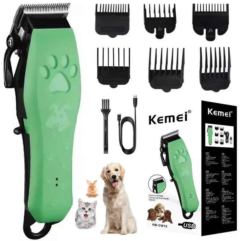 Pet Grooming Hair Clippers Rechargeable Cat - MyPetDollar.com