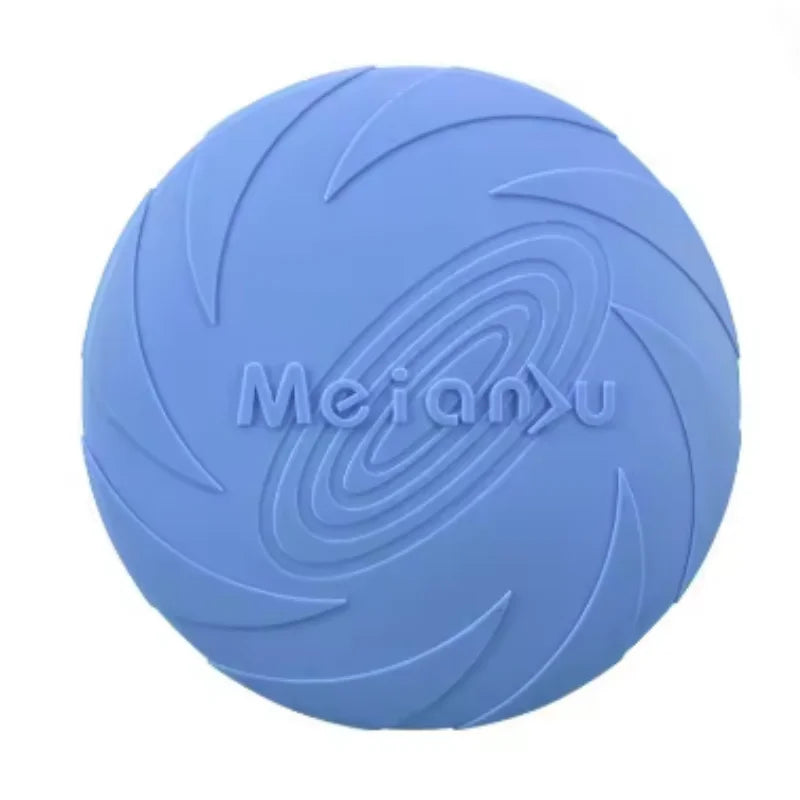 Pet Dog Flying Disk Toy Silicone Material - MyPetDollar.com