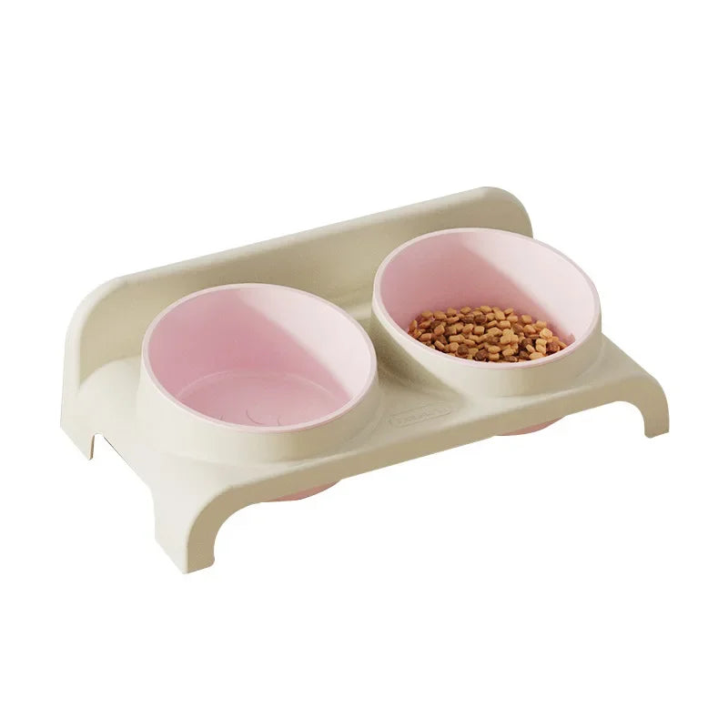 Adjustable Height Pet Double Bowl Feeder for - MyPetDollar.com
