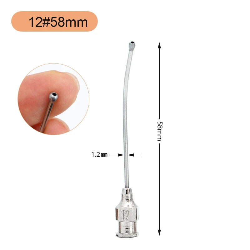 Stainless Steel Bird Feeding Syringe – 8 Colors