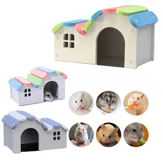 hamster hideout Assembled Hamster Toy Wooden - MyPetDollar.com
