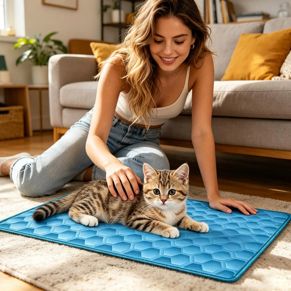 Summer Pet Ice Pad Cool Sleeping Mat - MyPetDollar.com