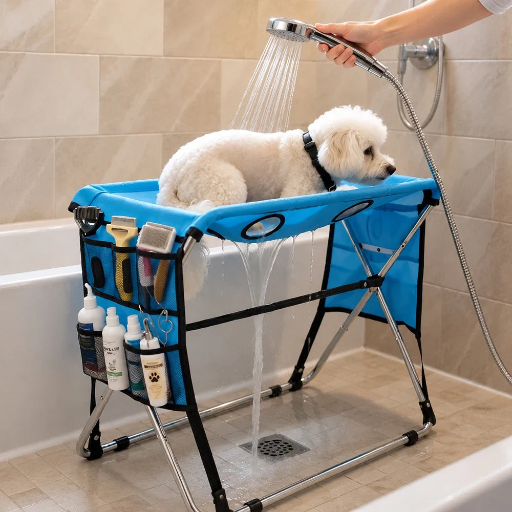 Dog Grooming Table Pet Grooming Hammock - MyPetDollar.com