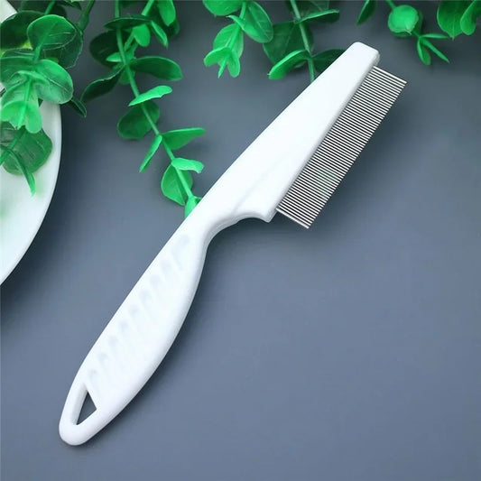 Pet Dog Hair Flea Comb Stainless Steel Pin - MyPetDollar.com