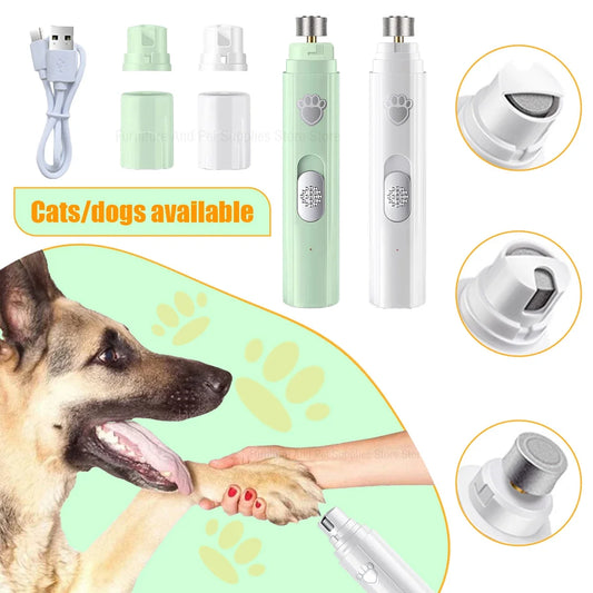 Electric Dog Nail Grinder Pet Nail Clipper - MyPetDollar.com